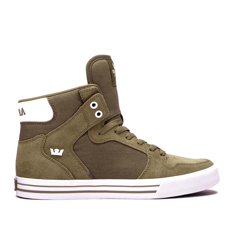 Supra VAIDER Sneaker High Damen Olivgrün Deutsch WPLJM2516